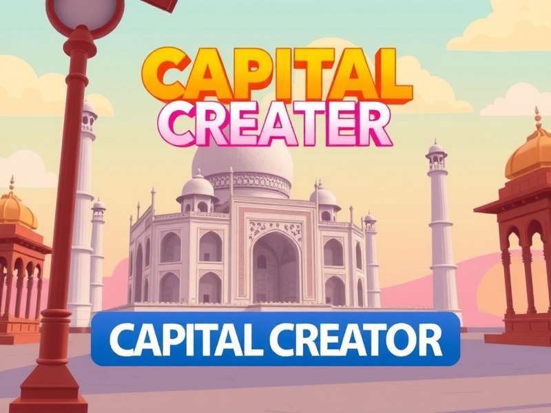 Capital Creator - Build your business empire in India Capital Creator Game Banner featuring Indian business landmarks